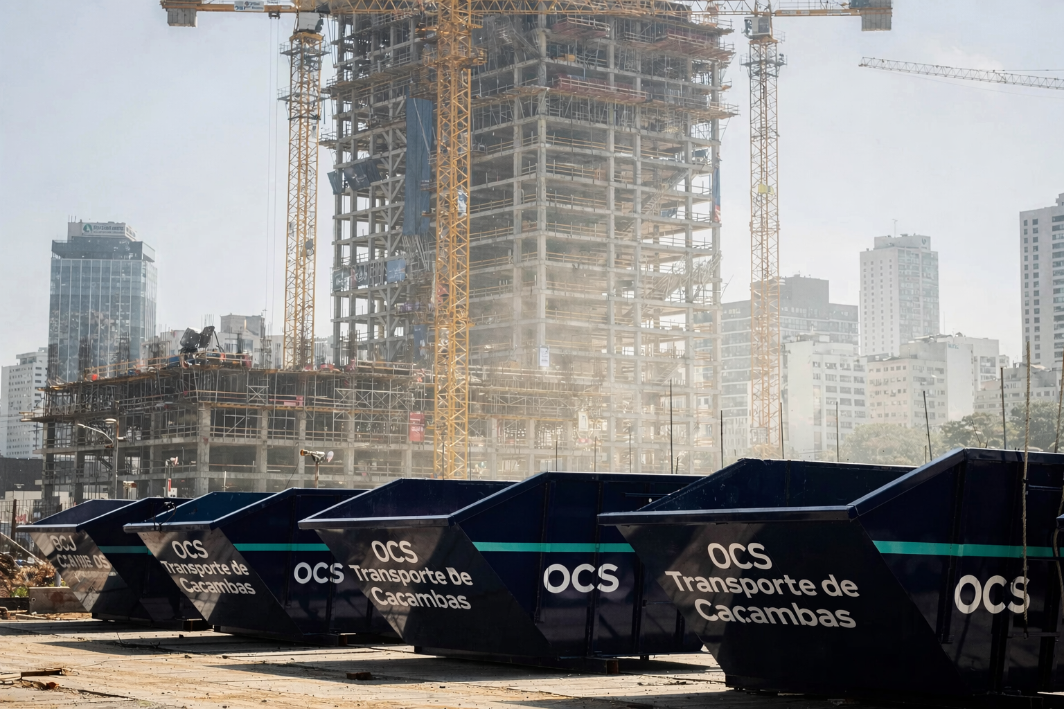 Frota de caçambas OCS